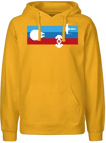 Minimalist Spaceships - space opera, ship, sci-fi - Fairtrade Hoodie