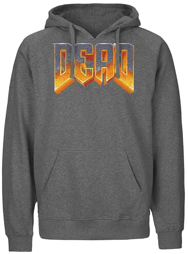 Dead Doomed - doom, gaming, mashup, art, dead - Fairtrade Hoodie