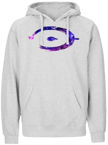 Purple Space - gaming, space, scifi, master, chief, purple - Fairtrade Hoodie