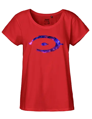 Purple Space - gaming, space, scifi, master, chief, purple - Fairtrade Girl Shirt