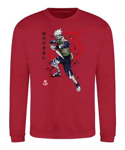 Kakashi of the Sharingan - anime, manga, ninja, shinobi - Sweatshirt