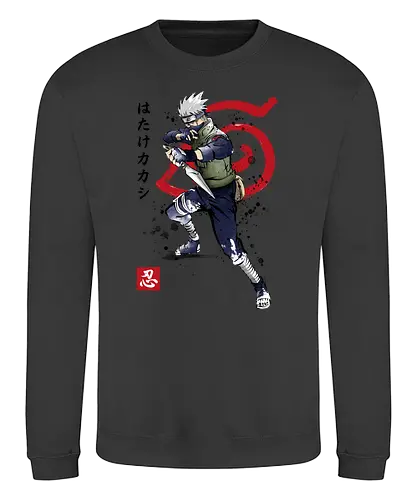Kakashi of the Sharingan - anime, manga, ninja, shinobi - Sweatshirt