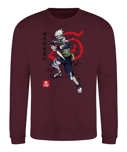 Kakashi of the Sharingan - anime, manga, ninja, shinobi - Sweatshirt
