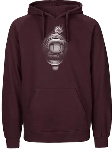 BOOOOM - classic gaming, boy, game, classic, console, gaming, retro - Fairtrade Hoodie