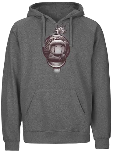 BOOOOM - classic gaming, boy, game, classic, console, gaming, retro - Fairtrade Hoodie