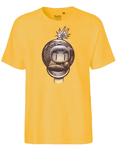 BOOOOM - classic gaming, boy, game, classic, console, gaming, retro - Fairtrade T-Shirt