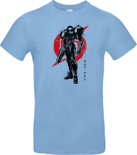 Galactic Bounty Hunter sumi-e