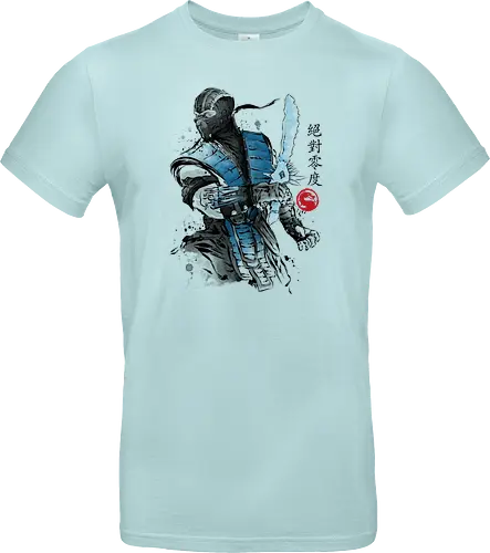 Ice Warrior sumi-e