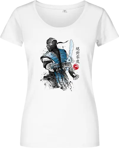 Ice Warrior sumi-e