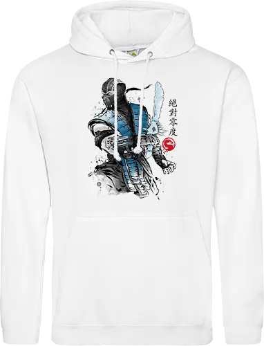 Ice Warrior sumi-e