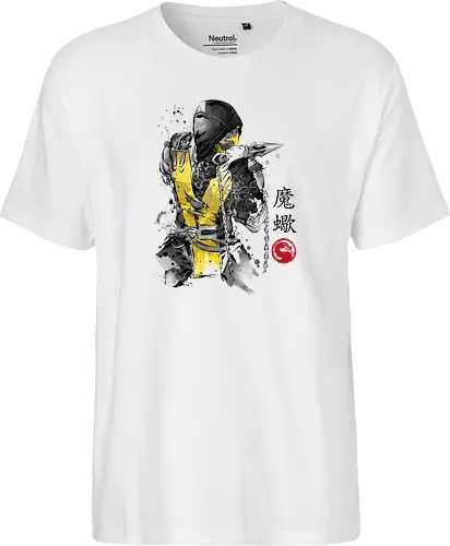 Fire Warrior sumi-e