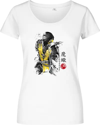 Fire Warrior sumi-e