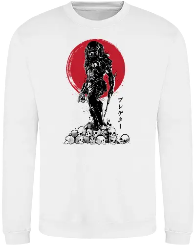 Yautja Hunter sumi-e