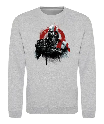 The God Returns - kratos, gaming, console, wargod, god, games, the boy, mythology - Sweatshirt