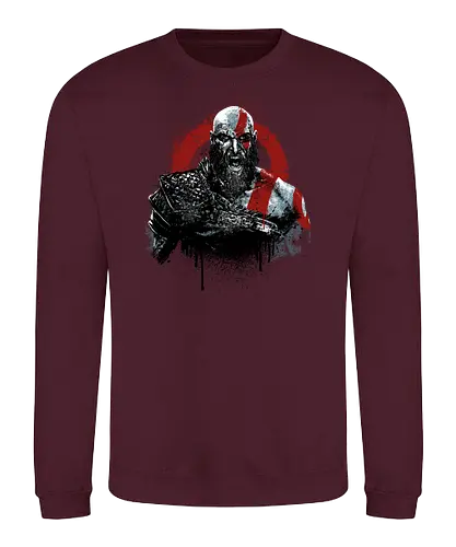 The God Returns - kratos, gaming, console, wargod, god, games, the boy, mythology - Sweatshirt