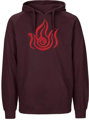 Fire - fire, element, anime, Tribe, Fire Tribe - Fairtrade Hoodie