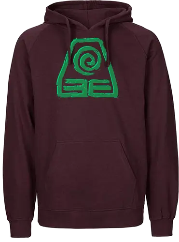 Earth - anime, manga, element, erde, avatar, earth - Fairtrade Hoodie