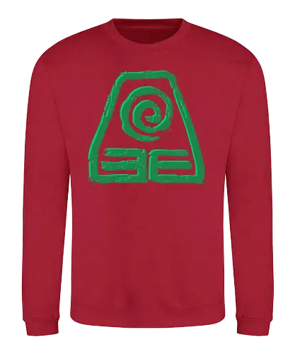 Earth - anime, manga, element, erde, avatar, earth - Sweatshirt