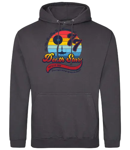 A day long remembered - scifi, space opera, star, 77, retro, fun, victory - Standard Hoodie
