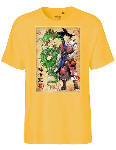 Ronin Saiyan - anime, japan, dragon, mashup, db, dbz - Fairtrade T-Shirt