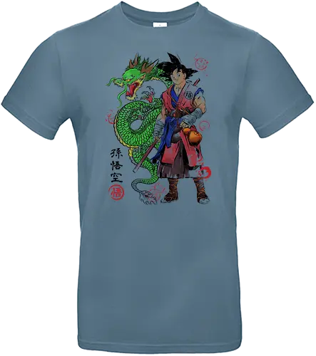 Ronin Saiyan White - ronin, Sayan, db, dbz, anime - Standard T-Shirt
