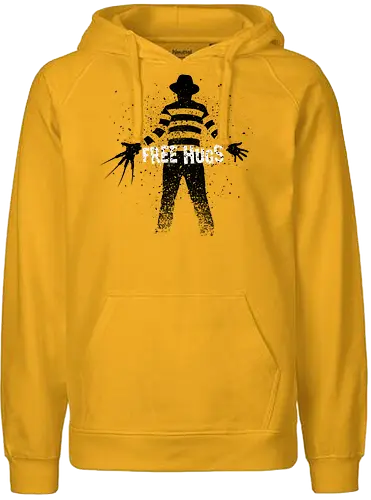 Free Hugs! - nightmare on elm street, freddy krueger, horror, hug - Fairtrade Hoodie