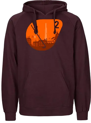Welcome to City 17 - half life, valve, combine, city 17, gaming, gordon freeman, crowbar, citadel, stm - Fairtrade Hoodie