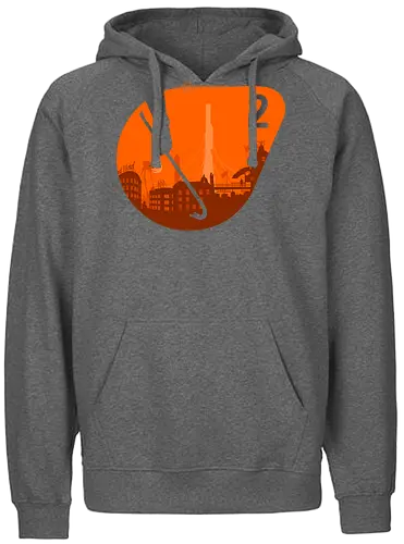 Welcome to City 17 - half life, valve, combine, city 17, gaming, gordon freeman, crowbar, citadel, stm - Fairtrade Hoodie