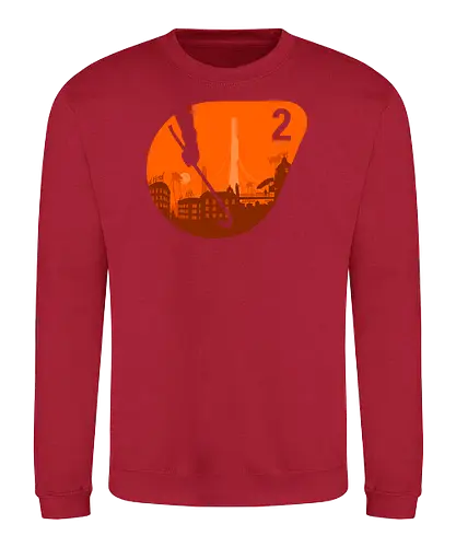 Welcome to City 17 - half life, valve, combine, city 17, gaming, gordon freeman, crowbar, citadel, stm - Sweatshirt