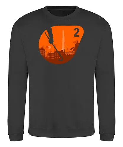 Welcome to City 17 - half life, valve, combine, city 17, gaming, gordon freeman, crowbar, citadel, stm - Sweatshirt