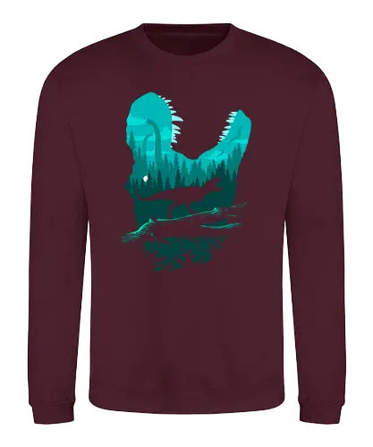 T-Rex - jurassic world, tyrannosaurus rex, dinosaur, saurier, Jurassic - Sweatshirt