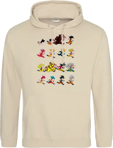 Marathon - anime, dbz, son goku, manga - Standard Hoodie