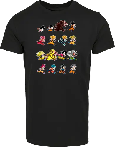 Marathon - anime, dbz, son goku, manga - Hausmarke Shirt