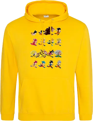 Marathon - anime, dbz, son goku, manga - Standard Hoodie
