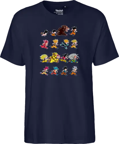 Marathon - anime, dbz, son goku, manga - Fairtrade T-Shirt