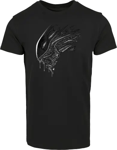 Alien Face - alien, aliens, xenomorph, hr giger, sci-fi, science fiction - Hausmarke Shirt