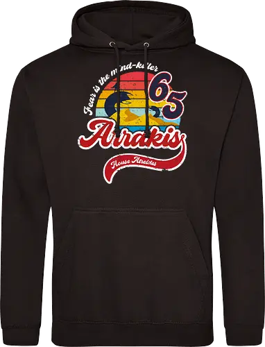 Fear is the mind killer - dune, science fiction, arrakis, atreides - Standard Hoodie