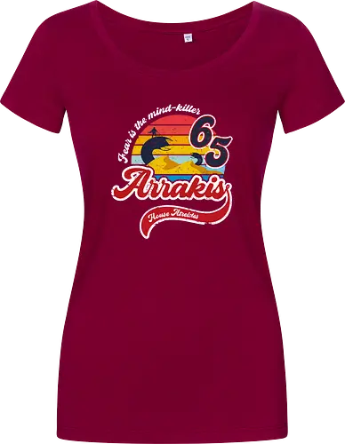 Fear is the mind killer - dune, science fiction, arrakis, atreides - Damen T-Shirt