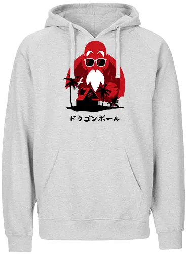 Isla de Goku - Kame, anime, manga - Fairtrade Hoodie