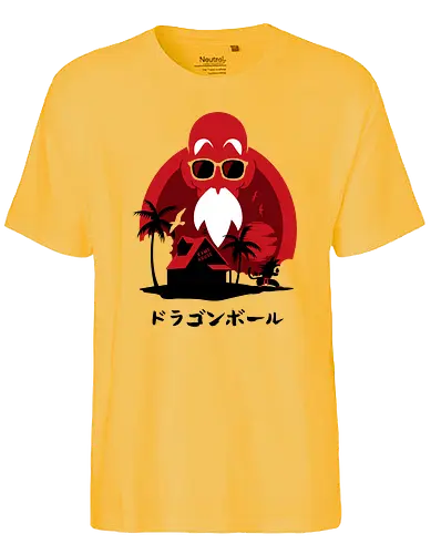 Isla de Goku - Kame, anime, manga - Fairtrade T-Shirt