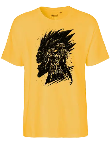 Inking Death - note, shinigami, god, Kami, anime, manga, death - Fairtrade T-Shirt