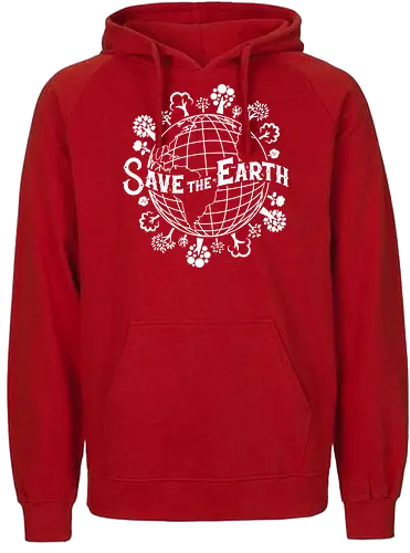 Save the earth - Climate Change, Klimawandel, erde, earth - Fairtrade Hoodie