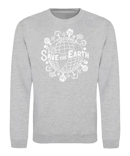 Save the earth - Climate Change, Klimawandel, erde, earth - Sweatshirt