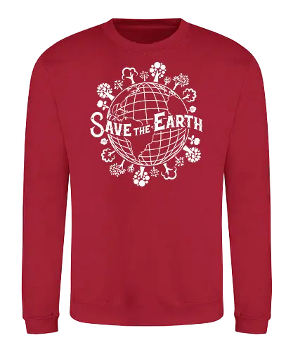 Save the earth - Climate Change, Klimawandel, erde, earth - Sweatshirt