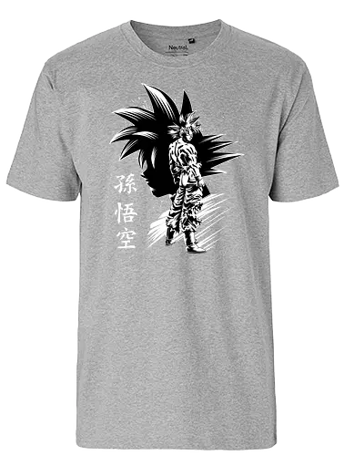 Inking Instinct Warrior - dbz, saiyan, saiyajin, warrior, krieger - Fairtrade T-Shirt