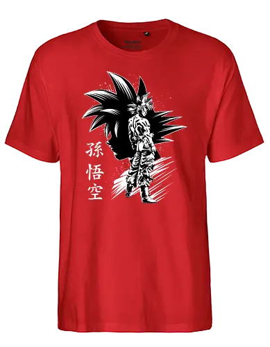 Inking Instinct Warrior - dbz, saiyan, saiyajin, warrior, krieger - Fairtrade T-Shirt