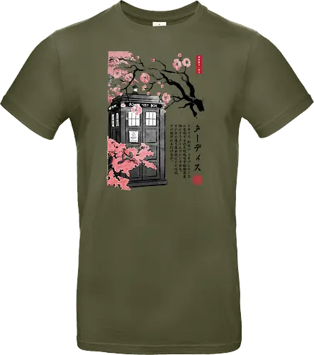 Tardis sumi-e