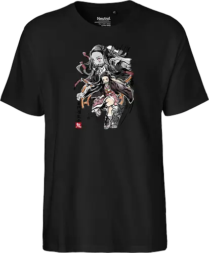 Demon Nezuko sumi-e