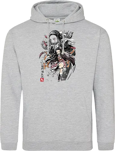 Demon Nezuko sumi-e