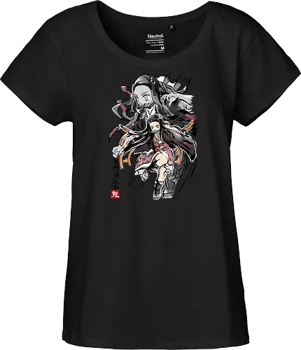 Demon Nezuko sumi-e